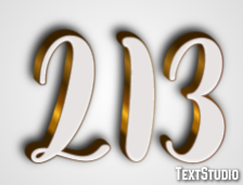 213 Text Effect