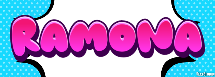 Ramona Efecto de Texto