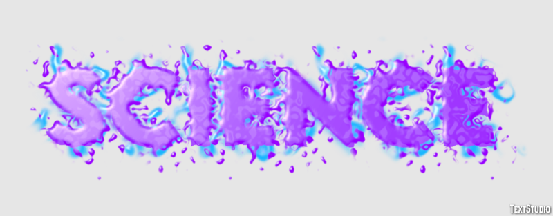 Science Text Effect