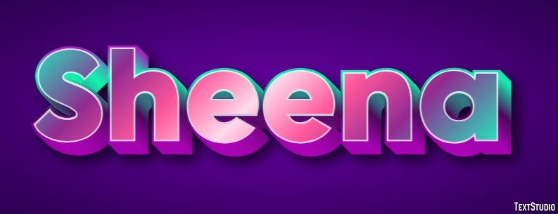 Sheena Text Effect