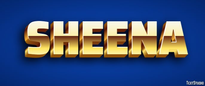 Sheena Text Effect