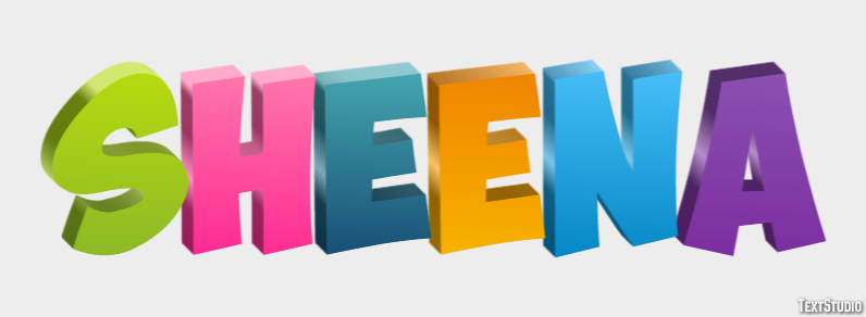 Sheena Text Effect