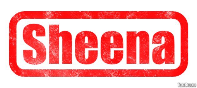 Sheena Text Effect