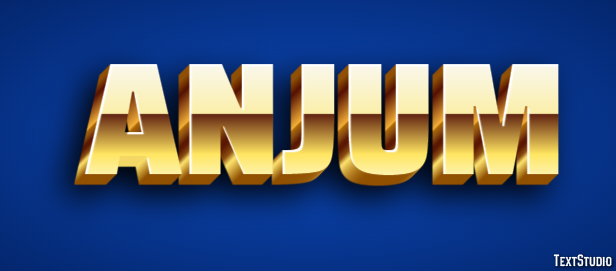 Anjum Text Effect