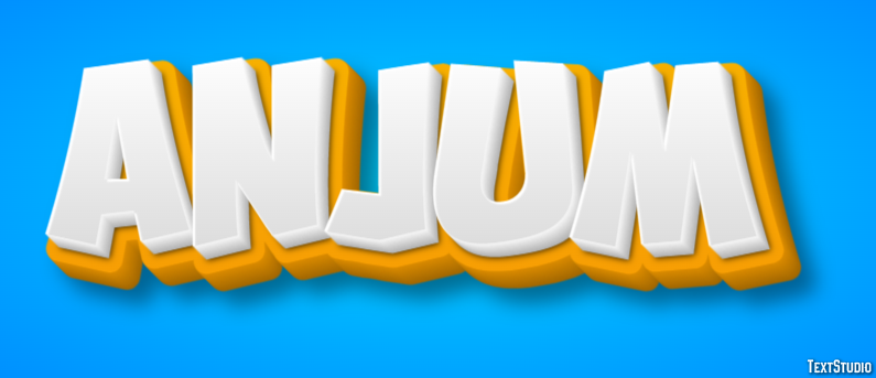 Anjum Text Effect
