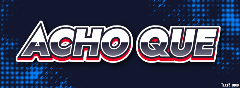 Acho que Text effect