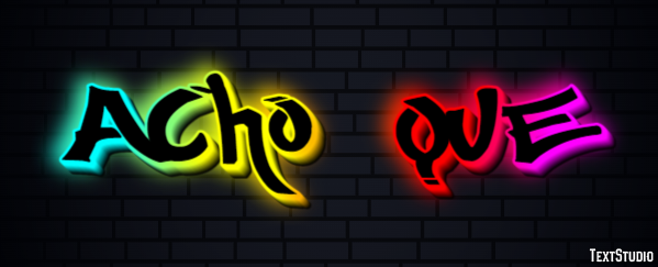 Acho que Text effect