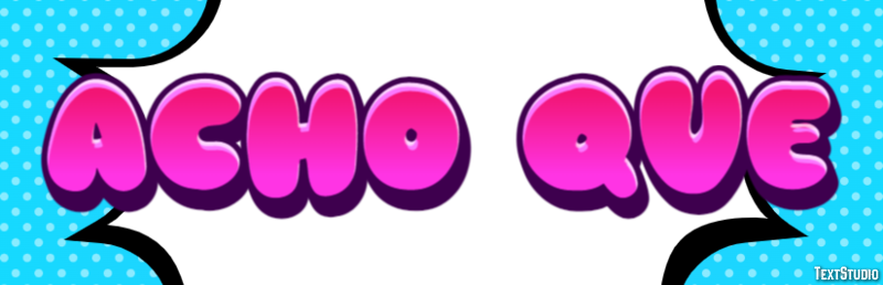 Acho que Text effect