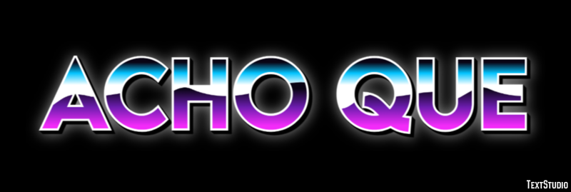 Acho que Text effect