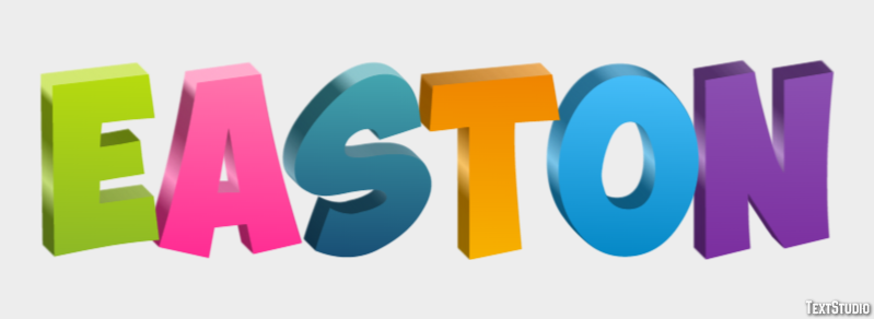 Easton Efekt tekstowy