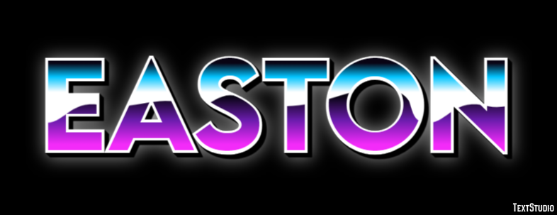 Easton Efekt tekstowy