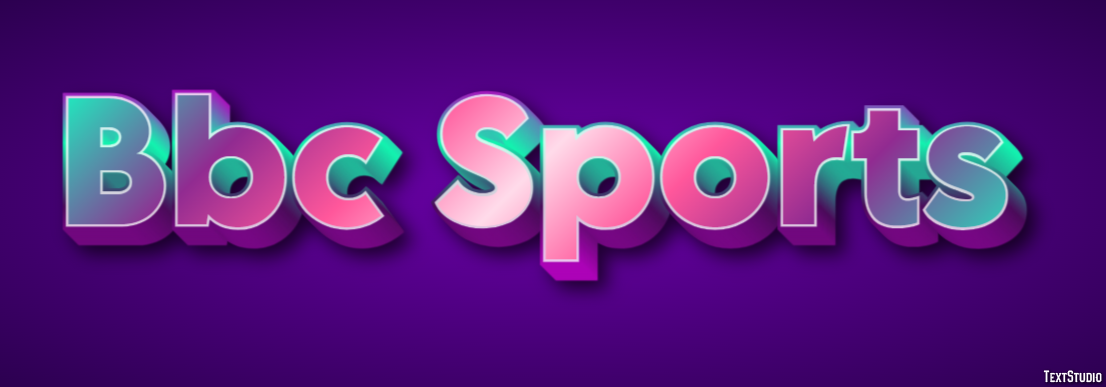 Bbc Sports Efekt tekstowy
