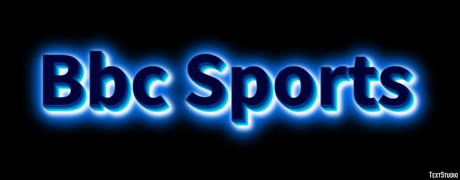 Bbc Sports Efekt tekstowy