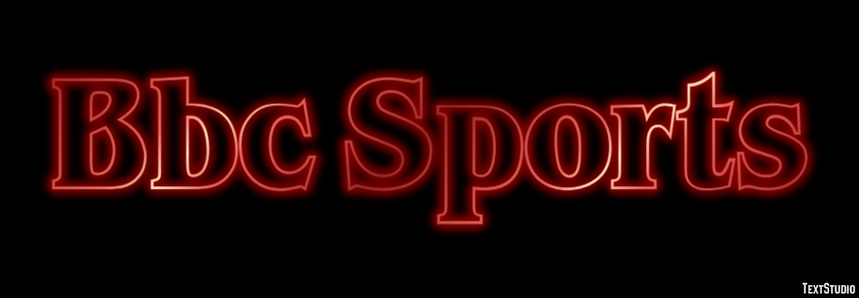 Bbc Sports Efekt tekstowy