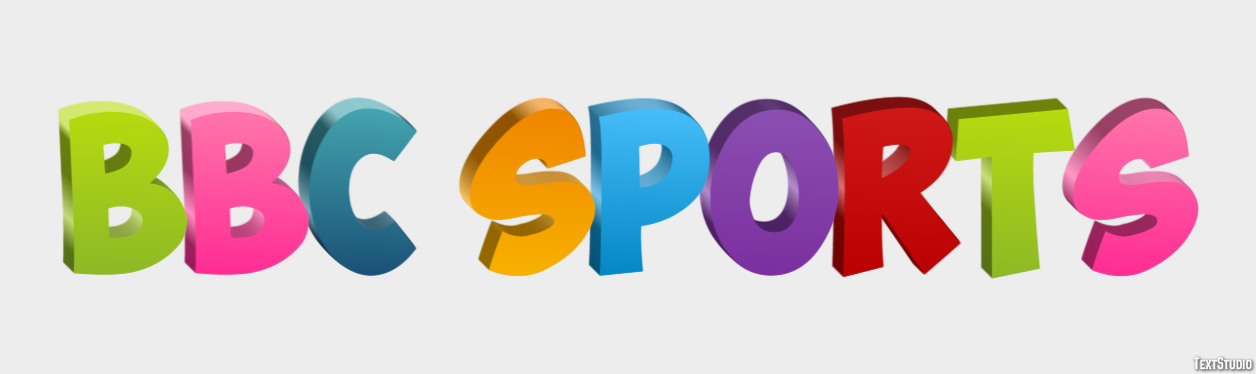 Bbc Sports Efekt tekstowy