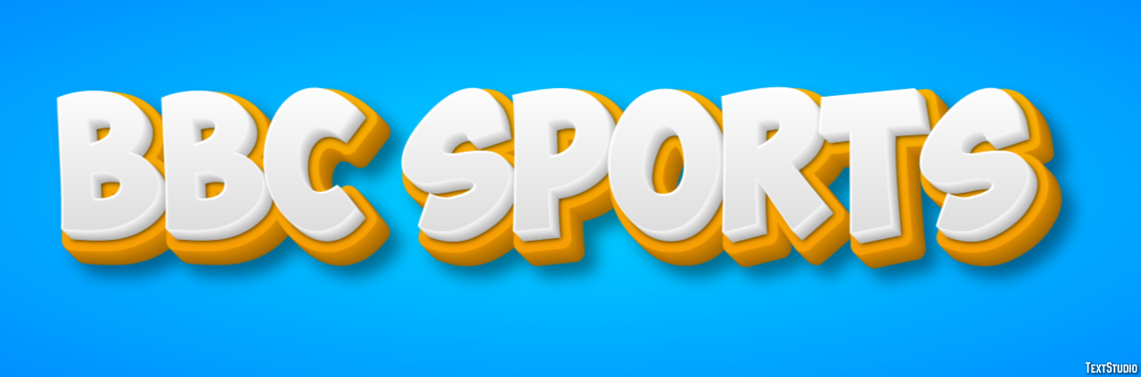 Bbc Sports Efekt tekstowy