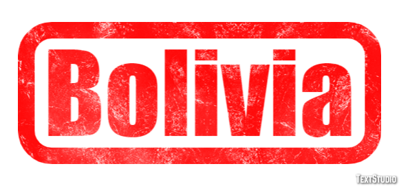 Bolivia Text Effect