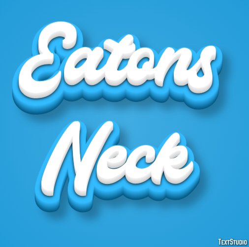 Eatons Neck Effetto testo