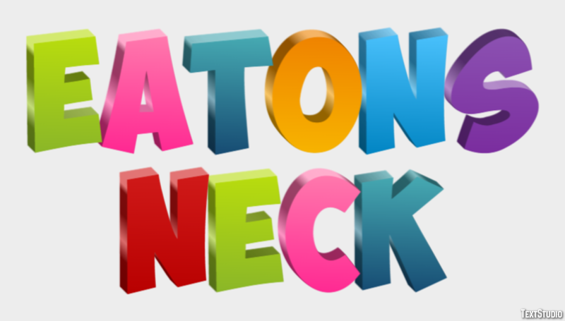Eatons Neck Effetto testo