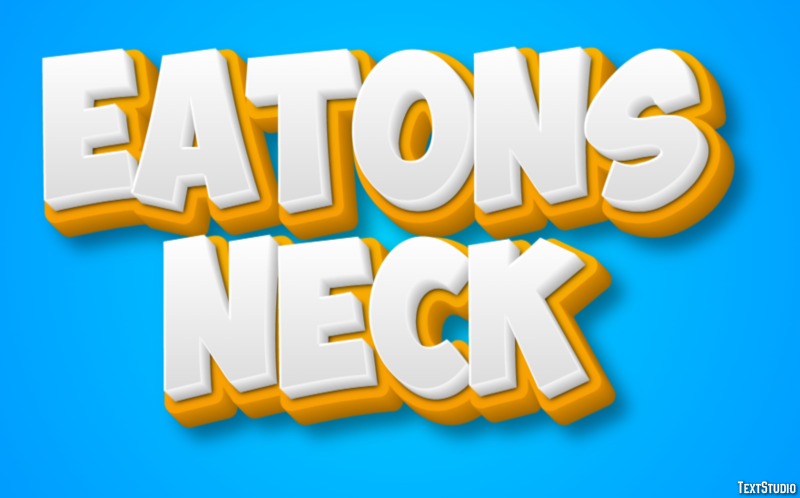 Eatons Neck Efekt tekstowy