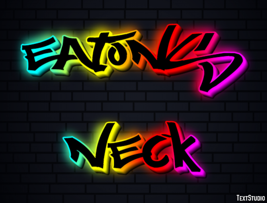 Eatons Neck Effetto testo