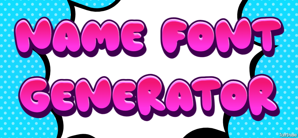 Name Font Generator Effetto testo