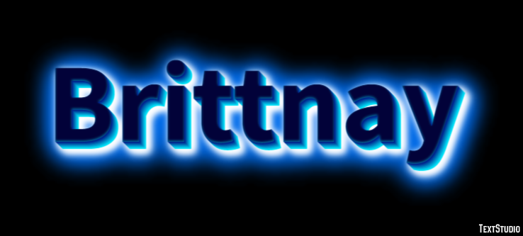 Brittnay Text effect