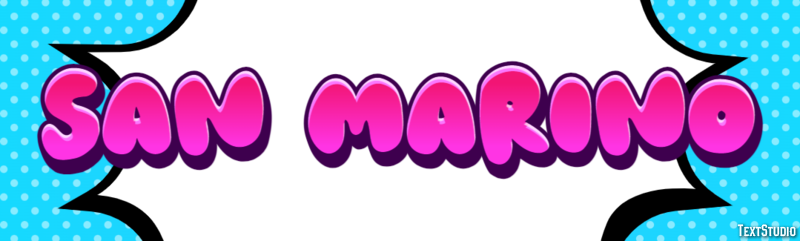 San Marino Efekt tekstowy