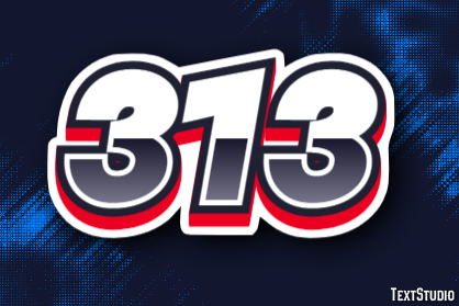 313 Text Effect