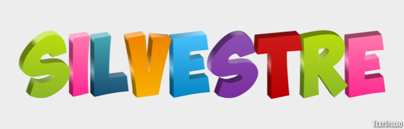 Silvestre テキスト効果