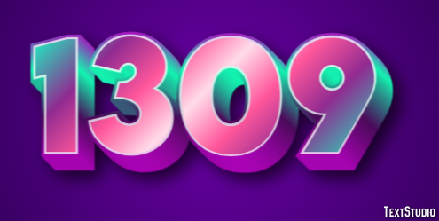 1309 Effetto testo