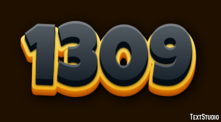 1309 Texteffekt