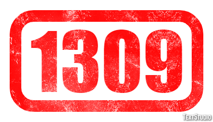 1309 Metin efekti