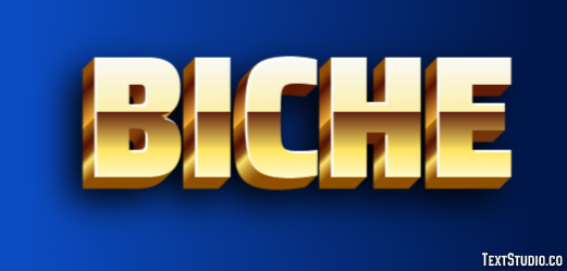 Biche Effet de Texte