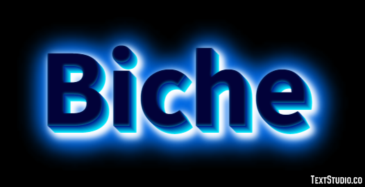 Biche Effet de Texte