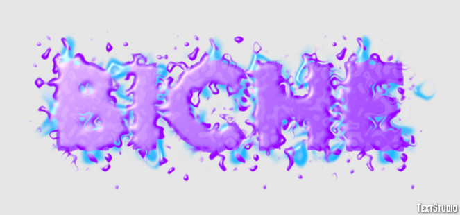 Biche Effet de Texte