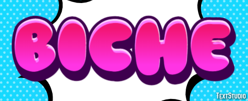 Biche Efekt tekstowy