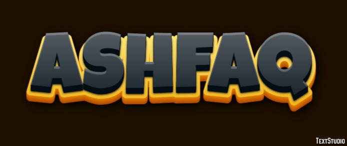 Ashfaq Text Effect