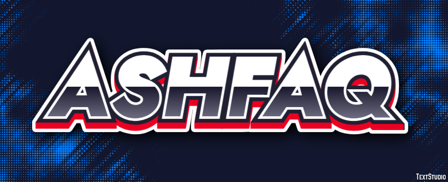 Ashfaq Text Effect