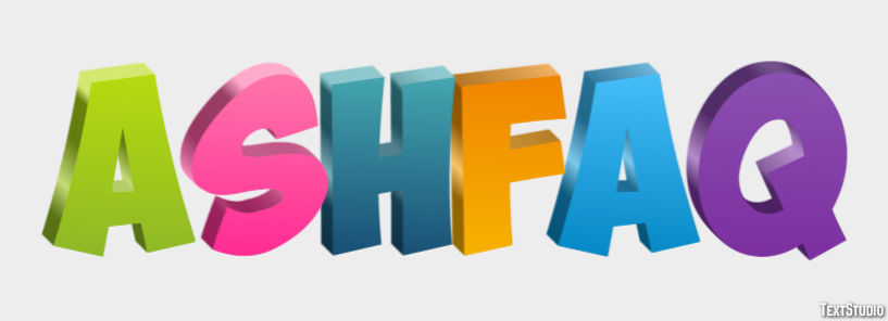 Ashfaq Text Effect