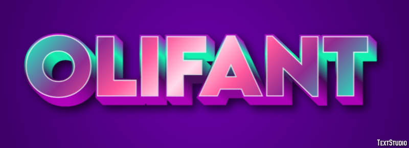 Olifant Effet de texte