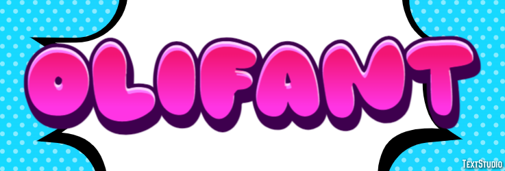 Olifant Effet de texte