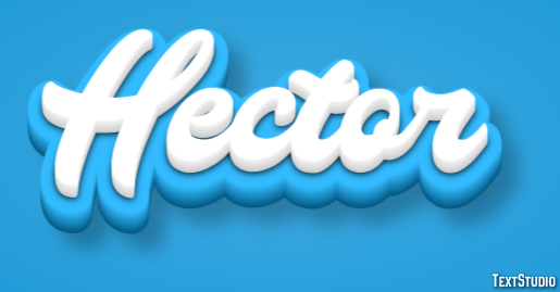 Hector Texteffekt