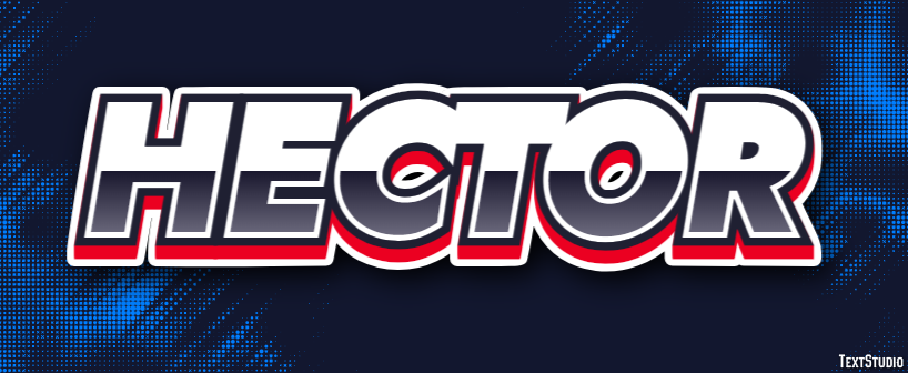 Hector Efeito de texto