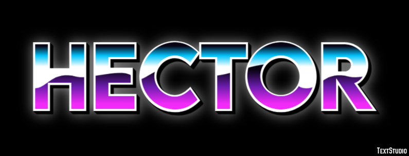 Hector Efeito de texto