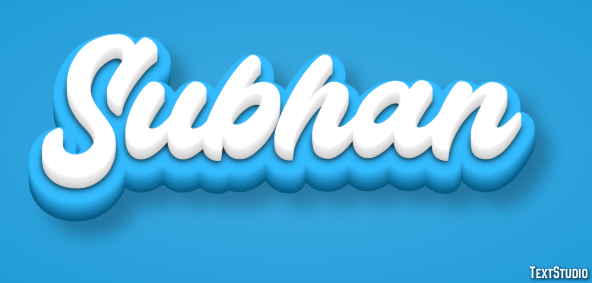 Subhan Text Effect