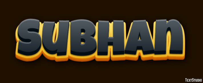 Subhan Text Effect