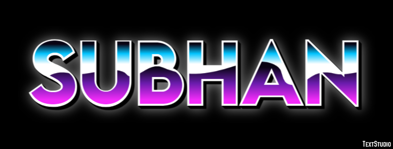 Subhan Text Effect