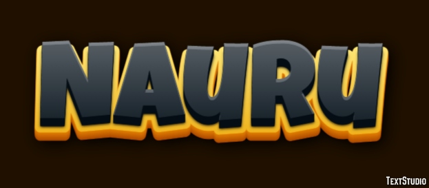 Nauru Text Effect