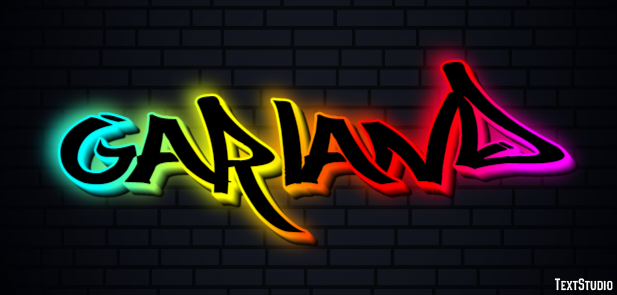 Garland Efekt tekstowy
